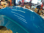 Real Teal Front Fender Harley Heritage Softail W Trim light Emblems 2001 FLSTC