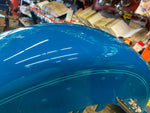 Real Teal Front Fender Harley Heritage Softail W Trim light Emblems 2001 FLSTC
