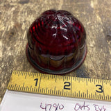Cats Eye Glass Lens Red Marker light Truck Auto Equipment Columbus metal 47910
