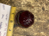 Cats Eye Glass Lens Red Marker light Truck Auto Equipment Columbus metal 47910