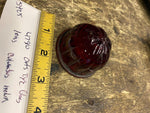 Cats Eye Glass Lens Red Marker light Truck Auto Equipment Columbus metal 47910