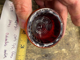 Cats Eye Glass Lens Red Marker light Truck Auto Equipment Columbus metal 47910