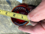 Cats Eye Glass Lens Red Marker light Truck Auto Equipment Columbus metal 47910