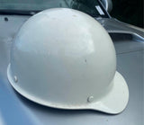 Vtg Skullgard Hard Hat Helmet MSA Brown Fiberglass Ironworker Coal Miner Safety