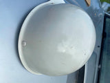Vtg Skullgard Hard Hat Helmet MSA Brown Fiberglass Ironworker Coal Miner Safety
