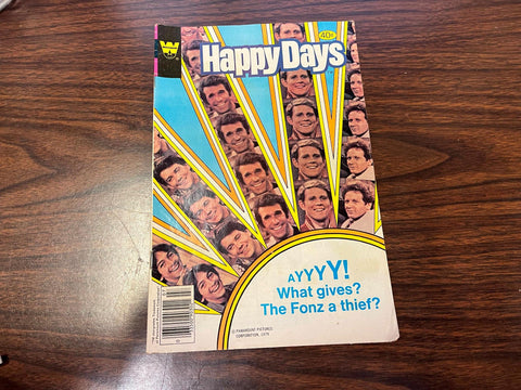 Happy Days #3 bronze age 1979 Whitman variant tv show comics news stand edition