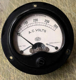 Vtg Roller Smith Bethlehem 300 AC Volt Meter Gauge Industrial Electronics