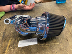 Harley Screamin Eagle Heavy Breather Air Cleaner Harley Touring FLh Bagger Chrom