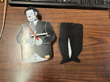 Vintage Oliver Hardy Pendulum Plastic Wall Clock Parts/Repair