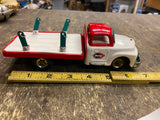 SSS Japan Tin Champion Spark Plug Truck Toy Friction Car 60's Vtg Pressed Minty!