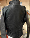 UNIK LEATHER APPARELS LADIES SIZE LARGE LEATHER JACKET BUTTON OUT LINING