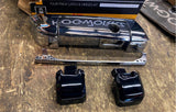 HogWorkz Tour Pak Hinges black OEM latch Chrome Harley 14^ Touring FLH GLIDE