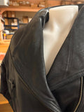 UNIK LEATHER APPARELS LADIES SIZE LARGE LEATHER JACKET BUTTON OUT LINING
