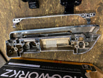 HogWorkz Tour Pak Hinges black OEM latch Chrome Harley 14^ Touring FLH GLIDE