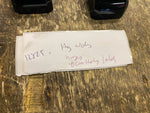 HogWorkz Tour Pak Hinges black OEM latch Chrome Harley 14^ Touring FLH GLIDE