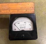 Vtg Triplett Panel Gauge 0-250 Volts AC Model 331-S