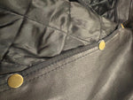 NEW LEATHER GALLERY LADIES LARGE LEATHER JACKET BUTTON OUT LINER