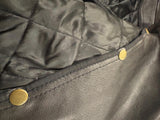 NEW LEATHER GALLERY LADIES LARGE LEATHER JACKET BUTTON OUT LINER