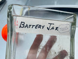 Vtg Game Well Early Fire Alarm Radio Glass Battery Jar 20's Antique Electronics!