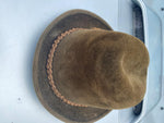 Vtg Fedora Olive Green Hat 1923 Grand Prix Italy Ceridaza Zoot Suit Mens Antique