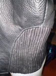 NEW WOMANS MOTORCYCLE YUKON LEATHER JACKET SZ 12 ZIP OUT LINER CONCEALED POCKETS