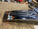 Chrome Dash Cover Push button Gas Cap Cover door New T/o Road Glide FLTR 2008^