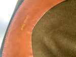 Vtg Fedora Olive Green Hat 1923 Grand Prix Italy Ceridaza Zoot Suit Mens Antique