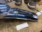 Chrome Dash Cover Push button Gas Cap Cover door New T/o Road Glide FLTR 2008^