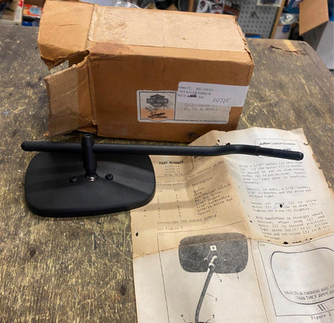 OEM NOS Harley Mirror Cafe Racer XLCR Factory 1977 1978 Sportster Ironh 91889-77