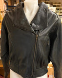 NEW UNIK ULTRA LADIES APPAREL LEATHER JACKET SIZE MEDIUM ZIP OUT LINER
