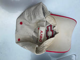 Vtg Official Chevy Baseball Hat Cap White Bowtie Logo GM General motors Camaro