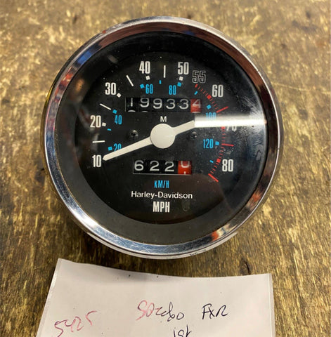 OEM Harley Dash Panel Speedometer Gas Tank FXR Center Roadster Superglid Console