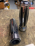 Show Chrome Big Bike Comfort Raised Handlebar Grips Honda Goldwing GL1800 Custom