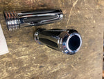 Show Chrome Big Bike Comfort Raised Handlebar Grips Honda Goldwing GL1800 Custom
