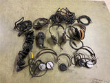 Vintage WWII Sherman Tank Headsets USA American Soldier Headphones AMCO Headset