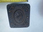 Union Soldier Tin Type Pictures Beehive Motif Daguerrotype Case Civil War 1860's