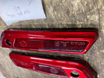 OEM Harley Davidson Left Right Heirloom Red Saddlebag Latches 90200448 90200449