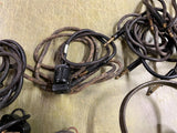 Vintage WWII Sherman Tank Headsets USA American Soldier Headphones AMCO Headset