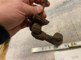 Antique Victorian“Hand of Fatima” Cast Iron Door Knocker 1800's Camion Frères fo