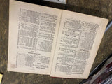 1912 Catholic hymn book Hosanna Christian songs Vtg Preist Pgh Diocese Religious