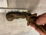 Antique Victorian“Hand of Fatima” Cast Iron Door Knocker 1800's Camion Frères fo