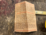 Vtg Irwin No. 2 Expansive Auger Drill Bit Orig Box Wood working tools USA Patter