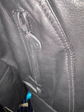 NEW Unik Premium Motorcycle Jacket Black Leather EXTRA SMALL Women Zipper Lined