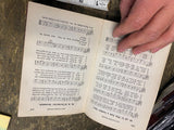 1912 Catholic hymn book Hosanna Christian songs Vtg Preist Pgh Diocese Religious