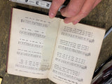 1912 Catholic hymn book Hosanna Christian songs Vtg Preist Pgh Diocese Religious