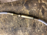 Harley SS Braided Clutch Cable 68" Ape Hangers Touring softail Dyna STainless