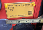 Vtg Burger King Bicycle License Plate 1970's Collectible Banana bike Cruiser Per