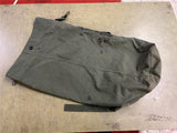 Vintage Made In USA Military U.S. Navy Seabag Green Nylon Duffle Bag