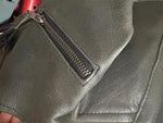 UNIK PREMIUM UNISEX LARGE LEATHER JACKET ZIP OUT LINER VENTED