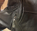 UNIK PREMIUM UNISEX LARGE LEATHER JACKET ZIP OUT LINER VENTED